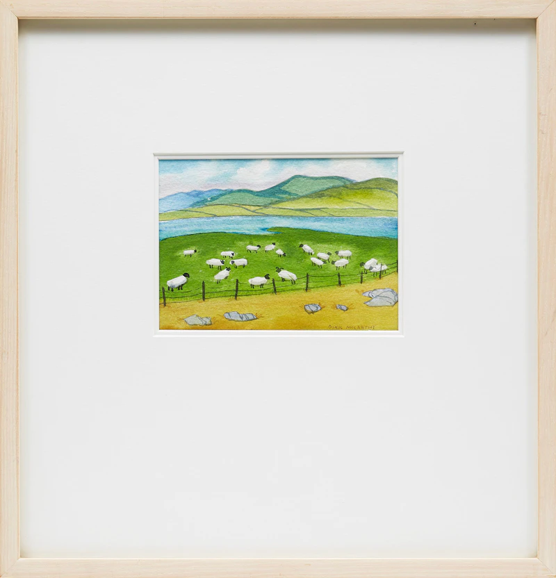 Doris Jean McCarthy, Connamara Flock, watercolour, 1999 - view 2