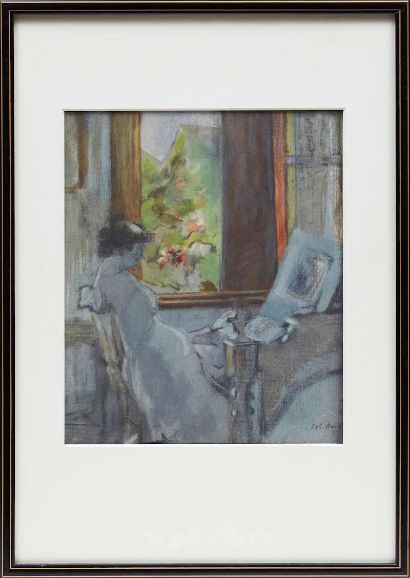 Edouard Vuillard, Seated Woman, colour lithograph - view 2