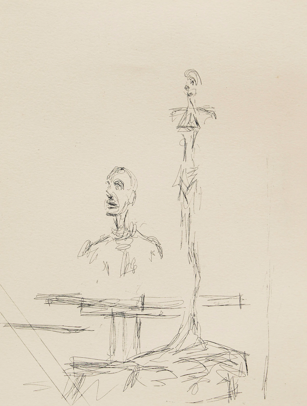 Alberto Giacometti, The Search, etching