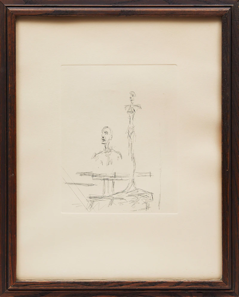 Alberto Giacometti, The Search, etching - view 2