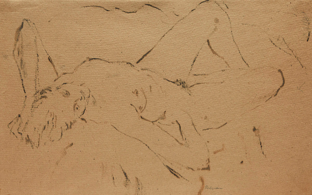 William Redgrave, Reclining Nude, three works on paper
