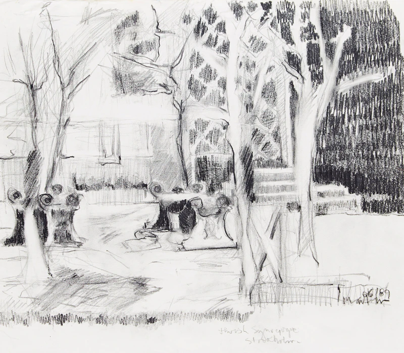 William Redgrave, Reclining Nude, three works on paper - view 5