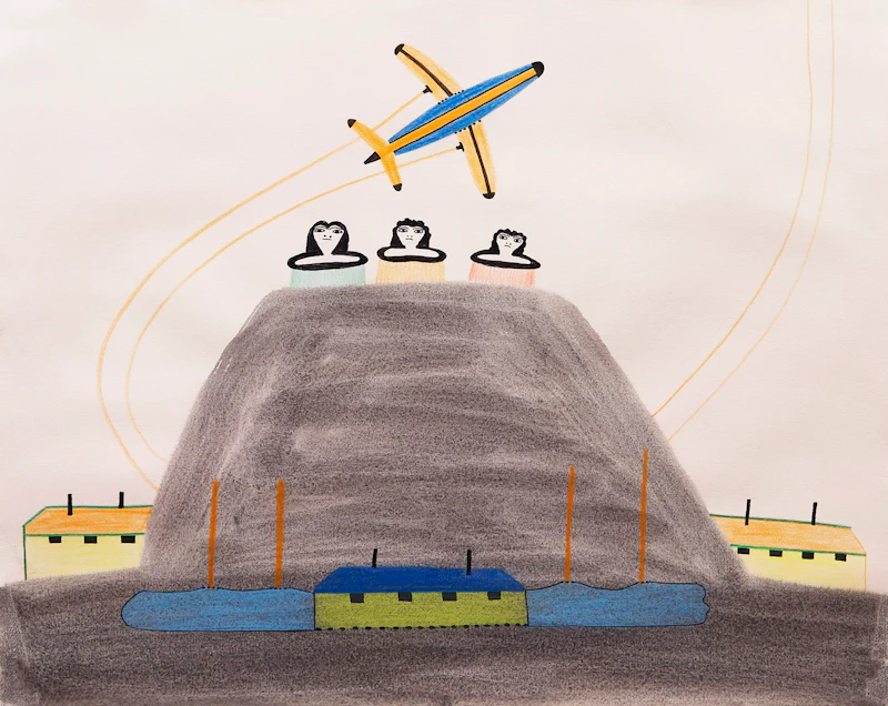 Pudlo Pudlat, Cape Dorset Landscape