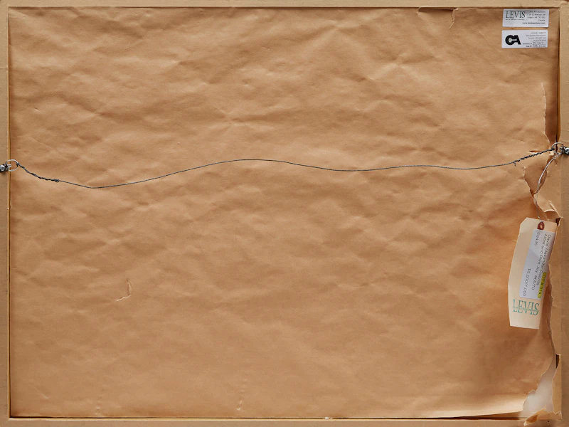 David Alexander Colville, Artist and Blue Jay, colour silkscreen, 1993 - view 3