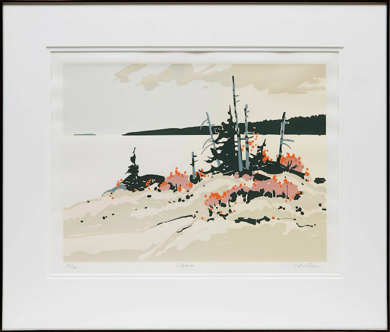 Robert Genn, Coppice, Creek, Kwakiutl and Watchers , four colour serigraphs - view 2