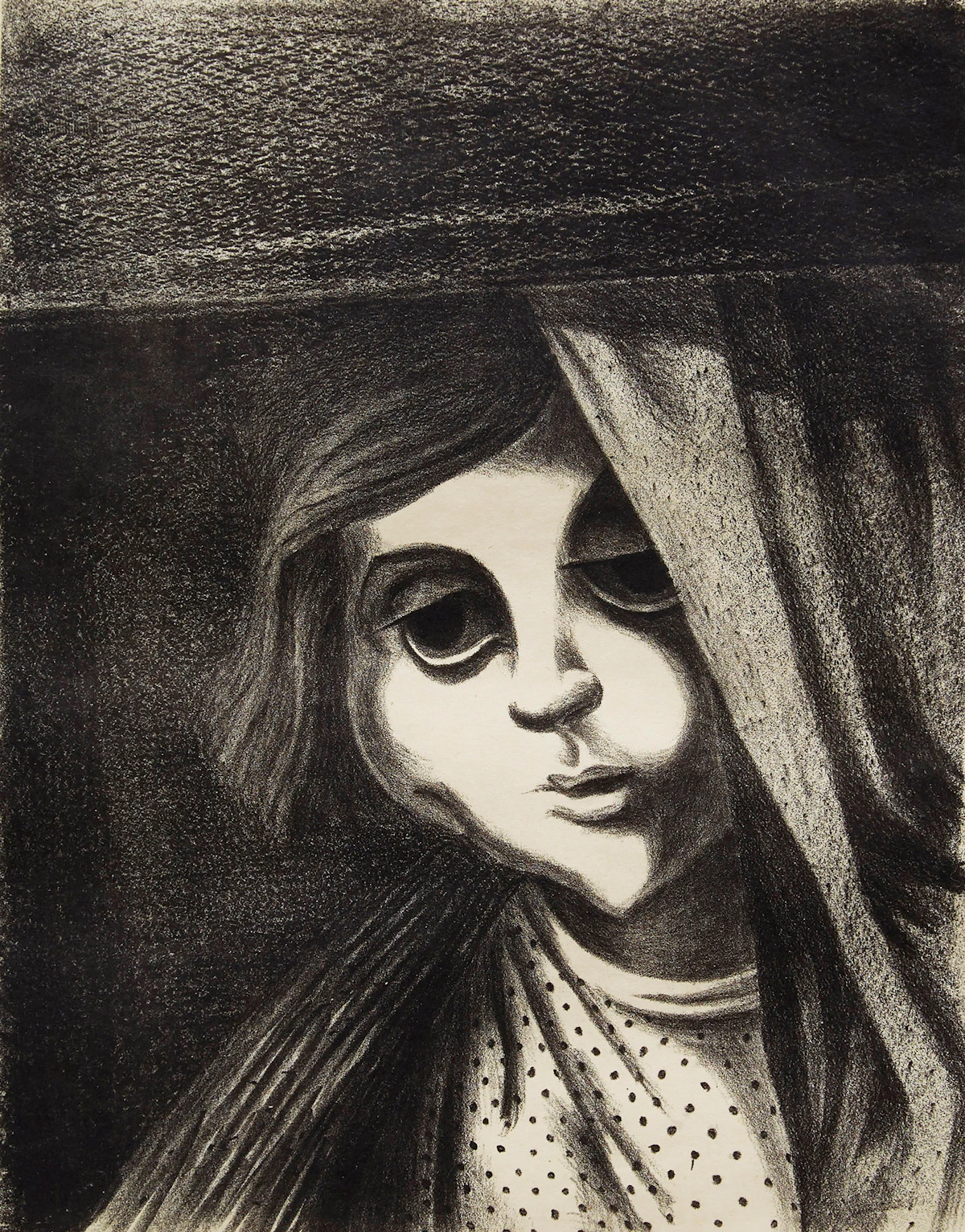 Frederick Hagan, Molly, lithograph, 1950