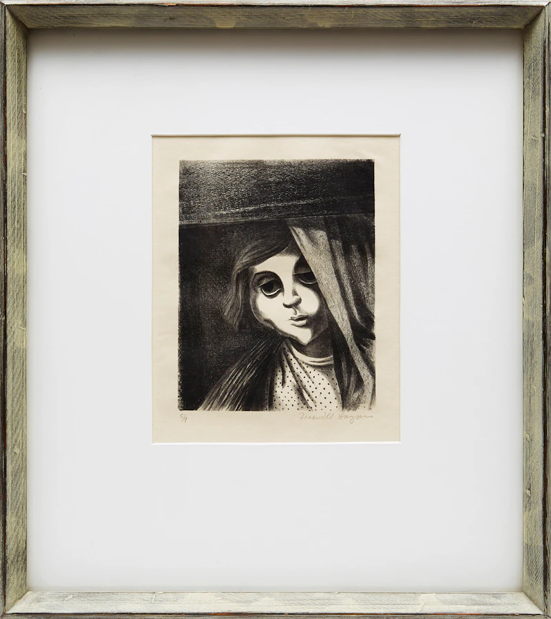 Frederick Hagan, Molly, lithograph, 1950 - view 2