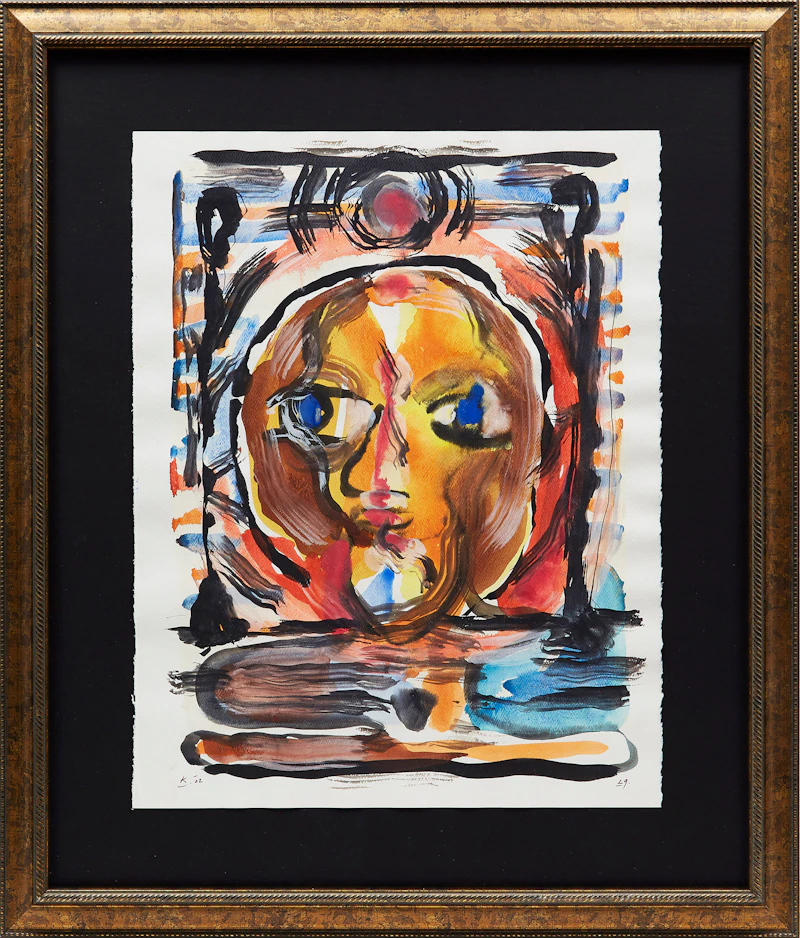 Harold Klunder, Untitled , watercolour, 2002 - view 2