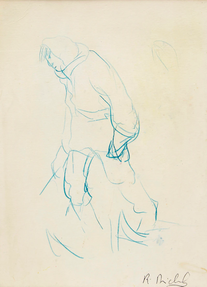 Esquimeau en raquettes; À Jules Harvey avec ma reconnaissance by Rene Richard and Claude A. Simard