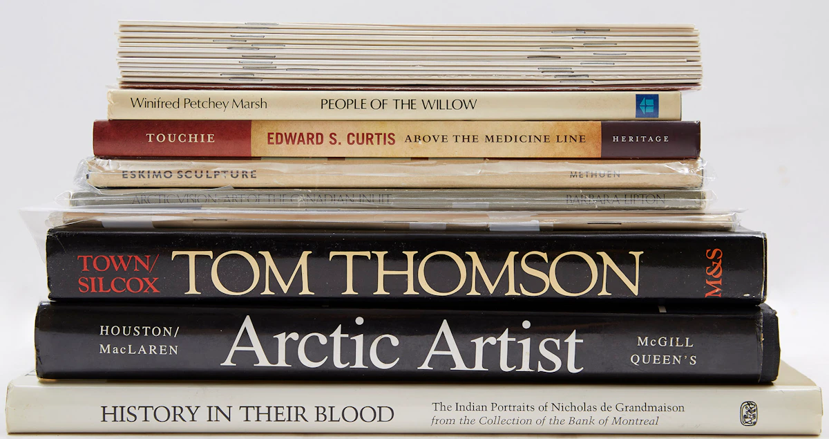 Books and Reference, Selection of 22 Books and Pamphlets on Canadian Art , no-medium