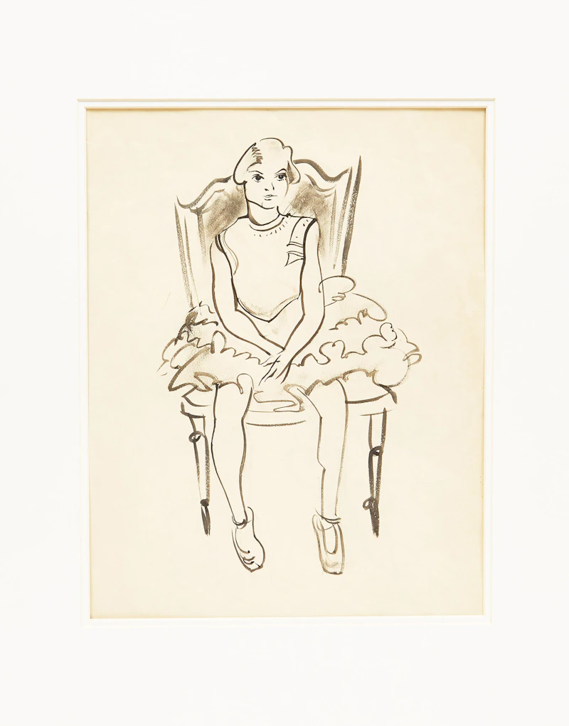 Paul Duval, Young Ballerina, 1937