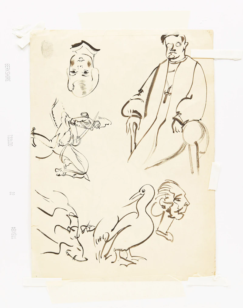 Paul Duval, Young Ballerina, 1937, graphite on paper - view 2
