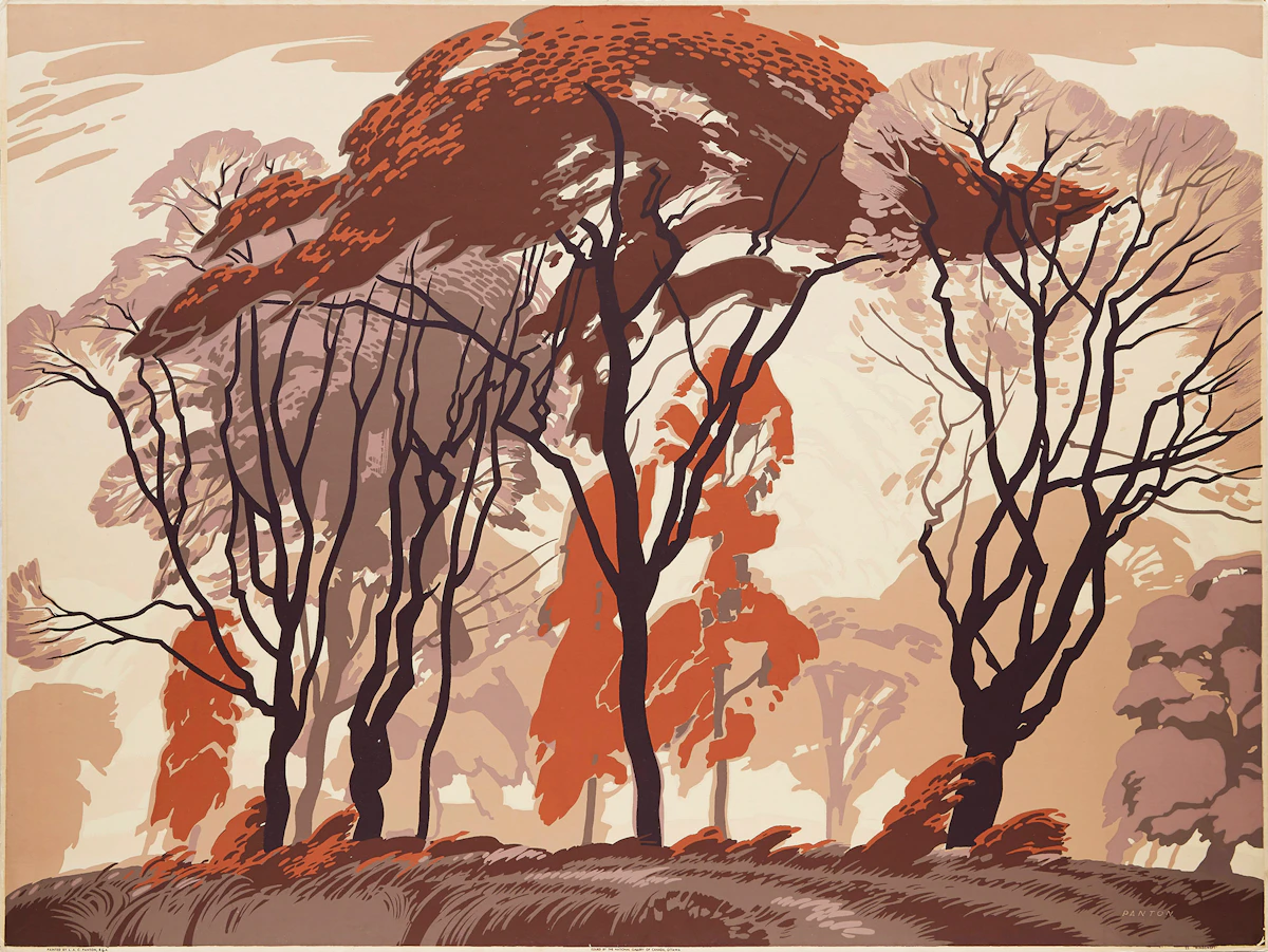 Lawrence Arthur Colley Panton, Windswept, silkscreen