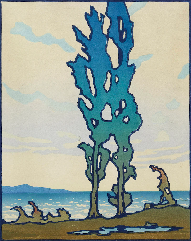 Van Wagner’s Beach by Leonard Hutchinson