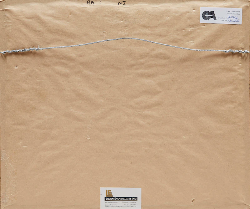 Jean-Paul Jérôme, Abstraction, ink on paper, 1969 - view 3