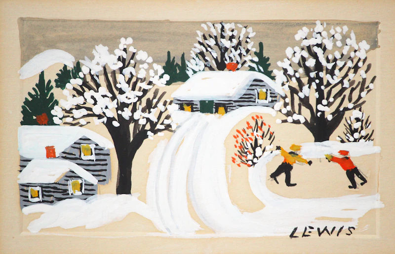Maud Lewis, The Skaters