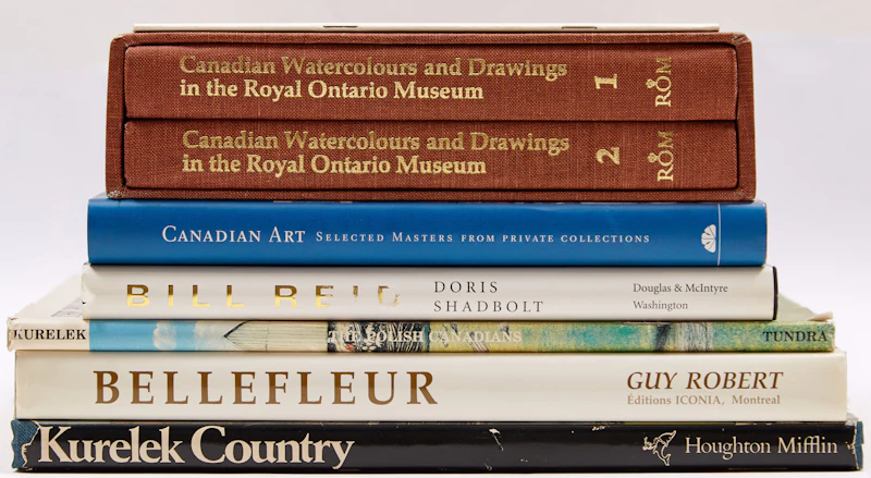 Eight Canadian Art Reference Books by Books and Reference