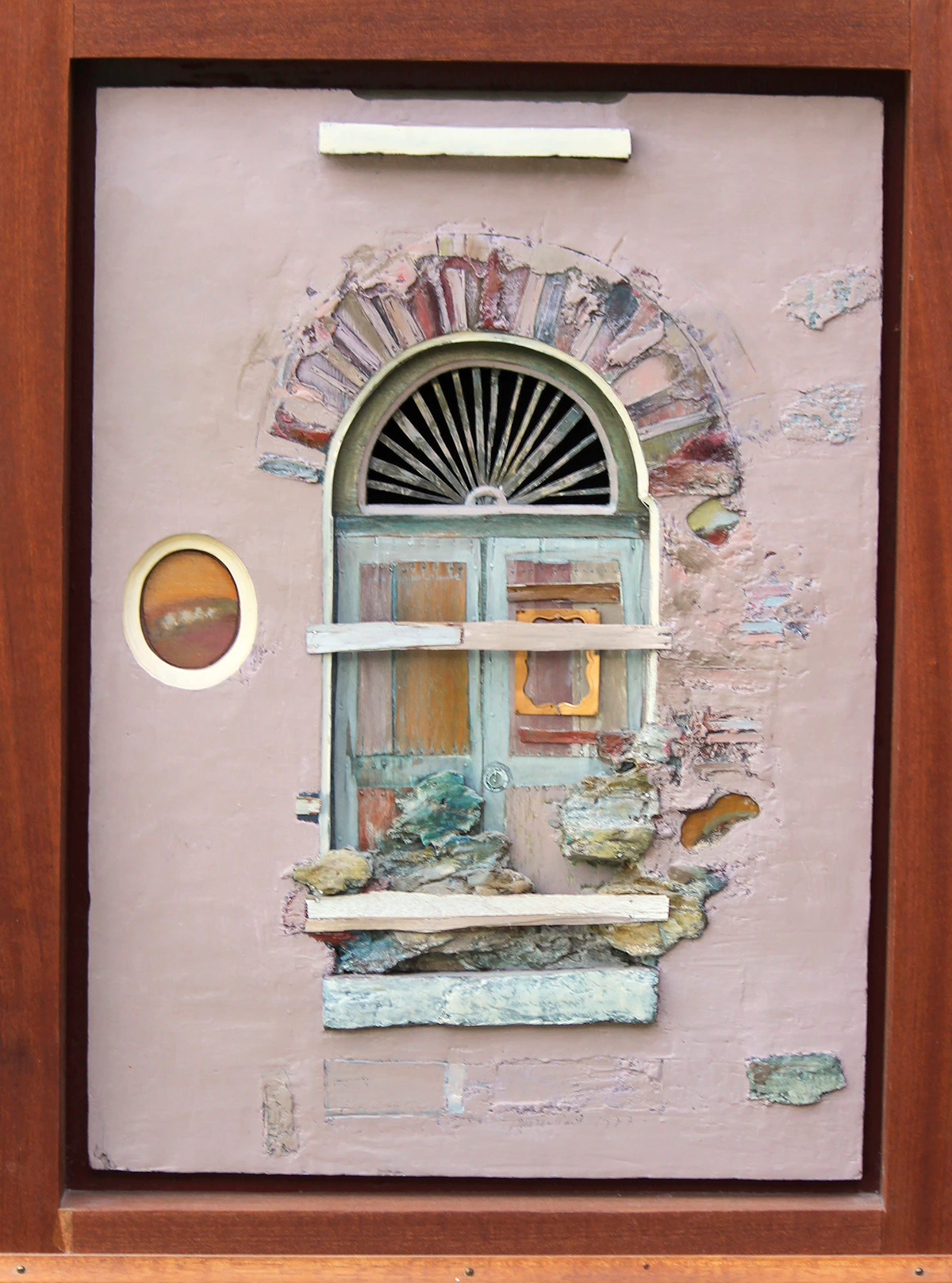 Tony Urquhart, The Third Door, mixed media construction, 1977