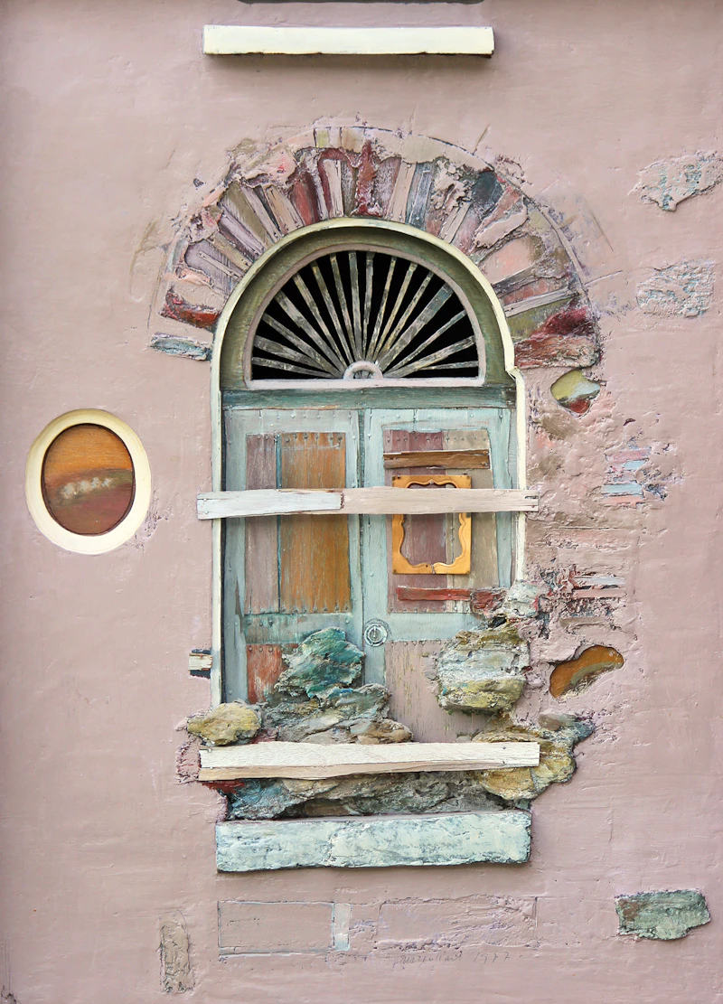 Tony Urquhart, The Third Door, mixed media construction, 1977 - view 2