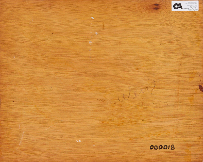 Bert Weir, Snake Lane, Essex County , oil on board, 1964 - view 2