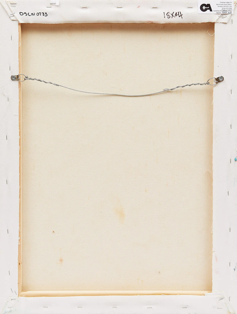 Gerald Gladstone, Shoreline Light #8, three oils on canvas, 2002 - view 4