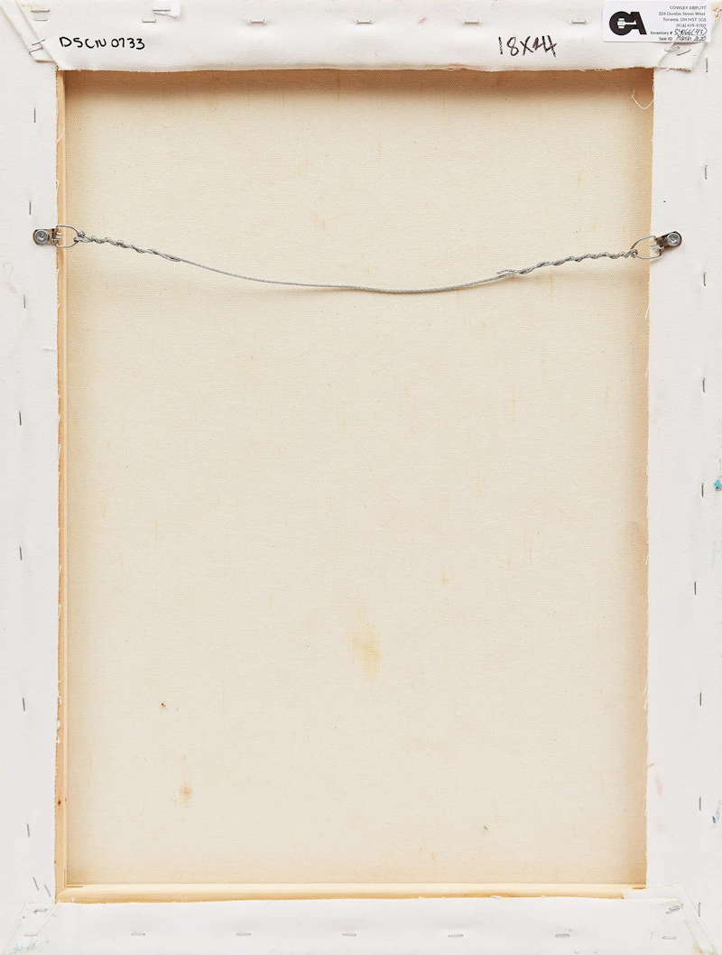 Gerald Gladstone, Shoreline Light #8, three oils on canvas, 2002 - view 6