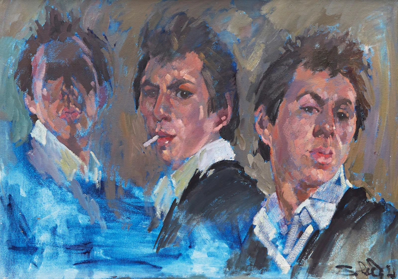 Arthur Shilling, Self-Portrait 
