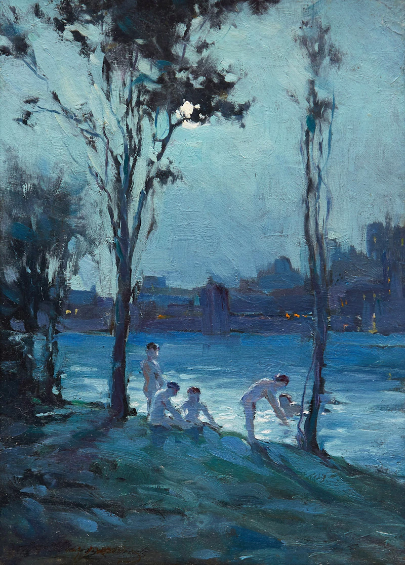 Summer Night Swim by Farquhar McGillivray Strachan Knowles