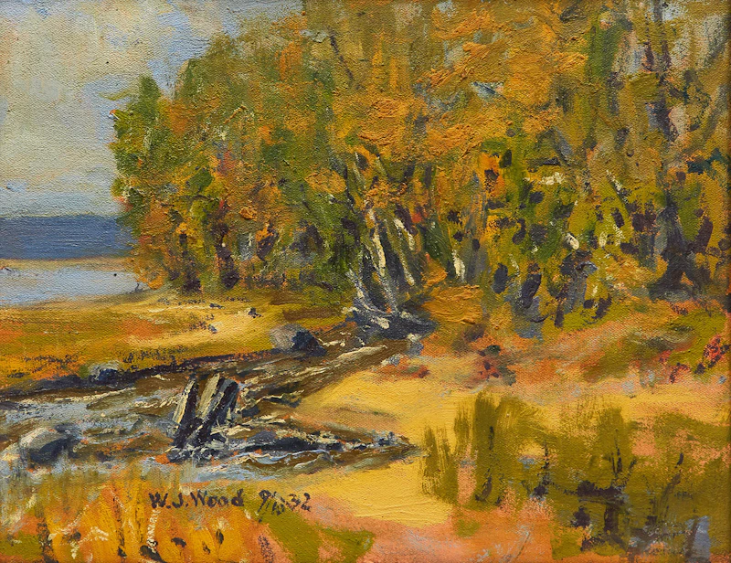 William John Wood, Shoreline Landscape
