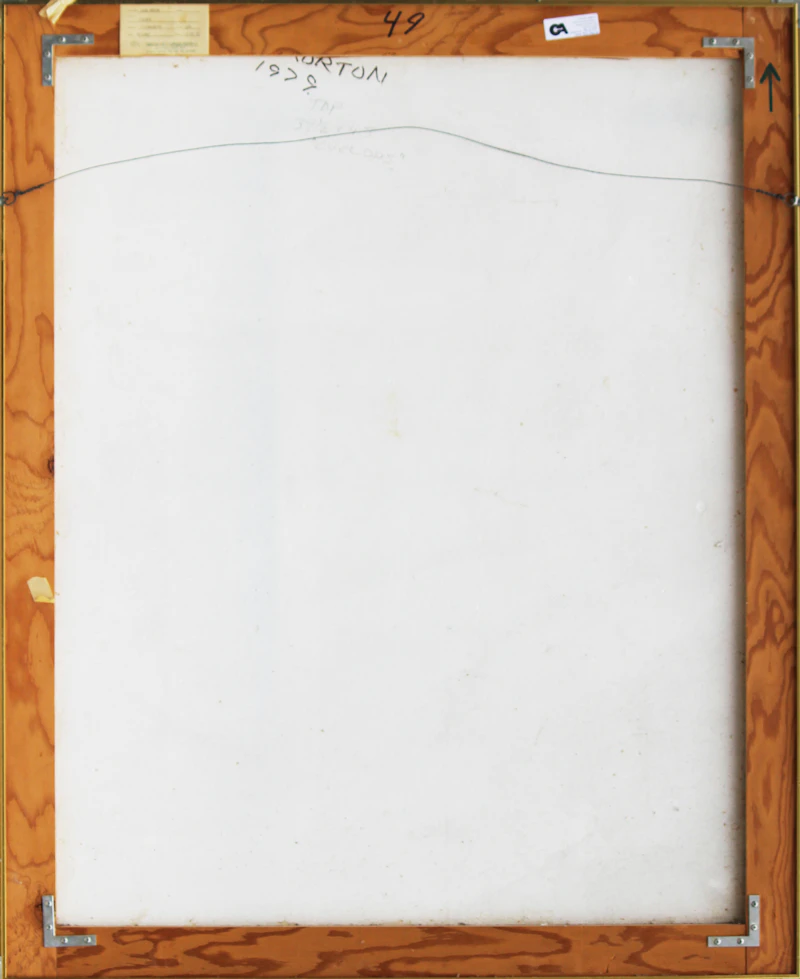 Douglas Gibb Morton, Cyclops, oil on masonite, 1979 - view 3