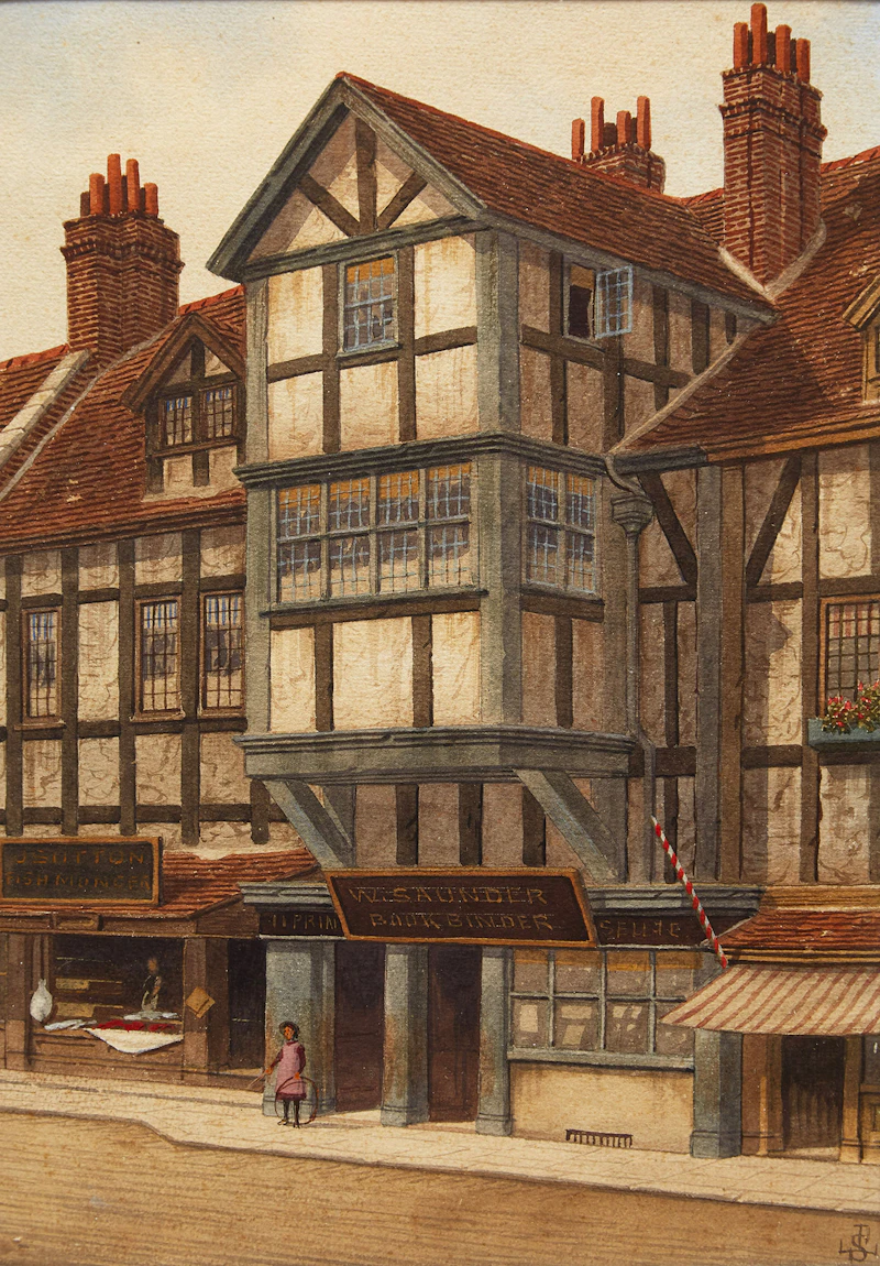 In the Village by James Lawson Stewart