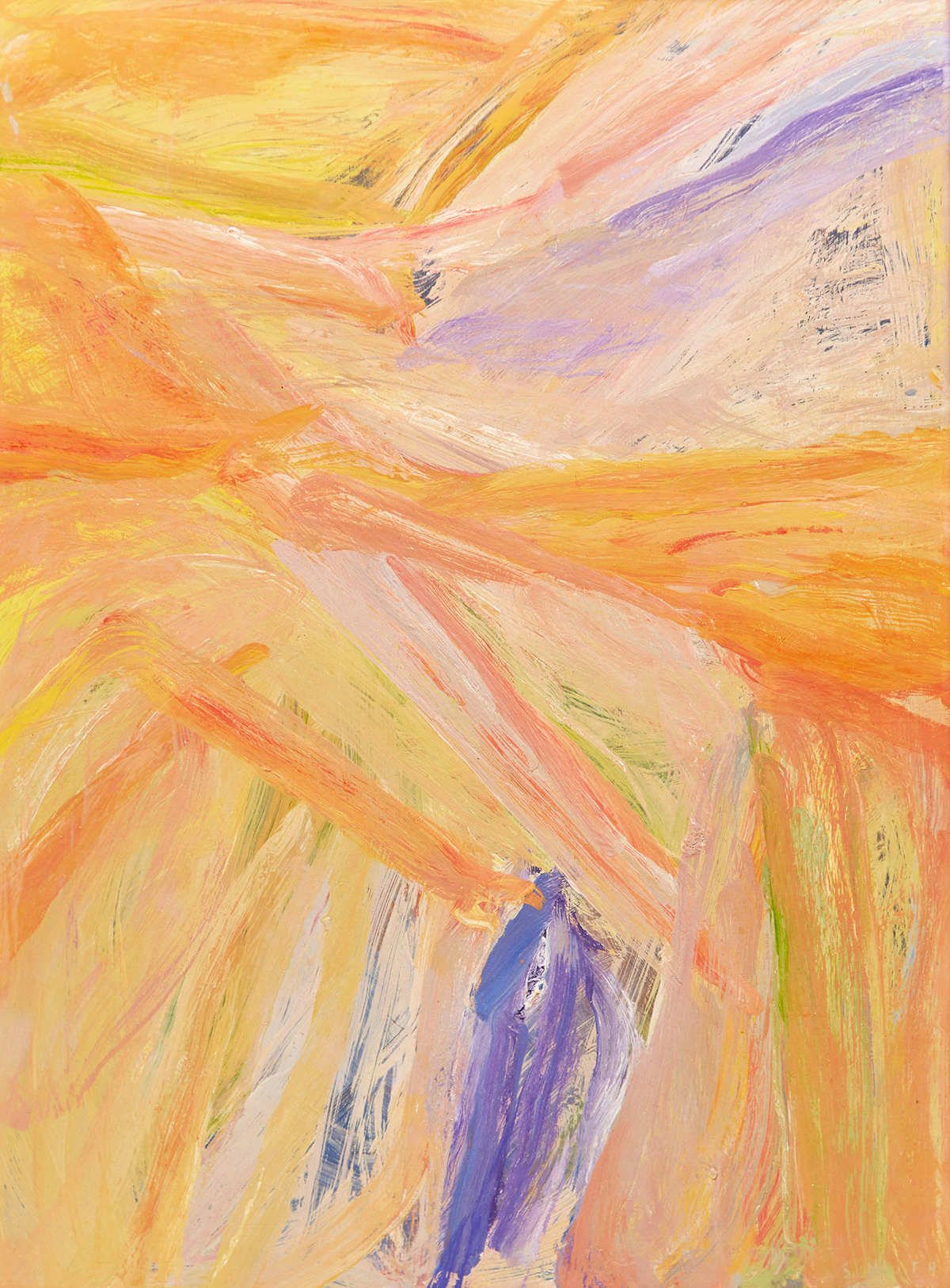 Gordon Appelbe Smith, Untitled Abstraction, acrylic on paper