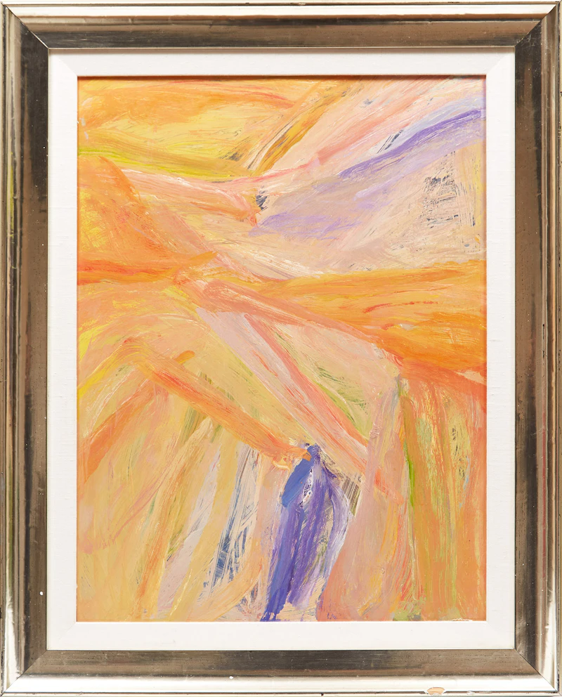 Gordon Appelbe Smith, Untitled Abstraction, acrylic on paper - view 2