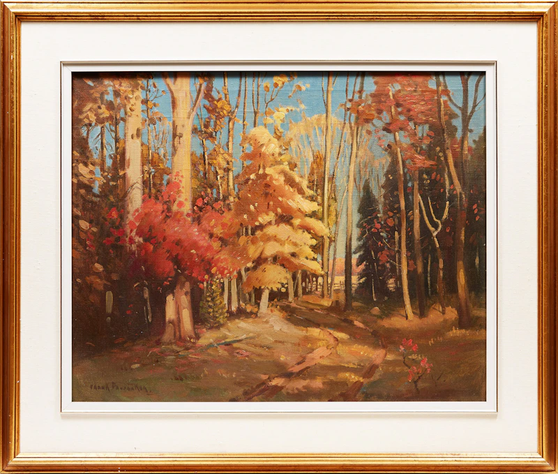 Frank Shirley Panabaker, Fall in Dundas, oil on canvas - view 2
