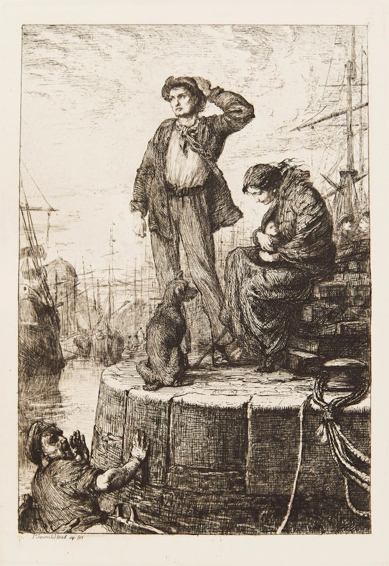 Books and Reference, Ten Etchings, portfolio of ten etchings bound within - view 6