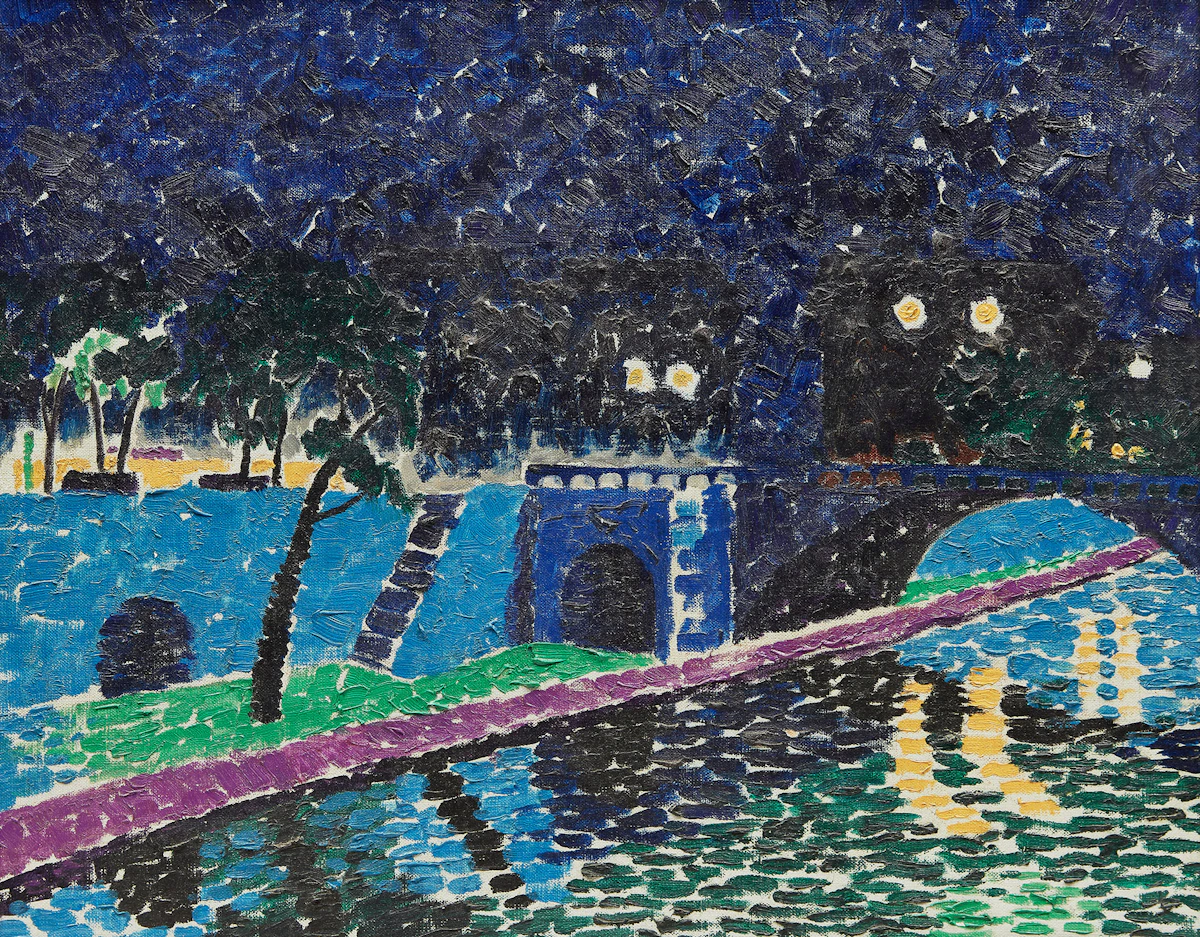 Paul Duval, Paris , oil on canvas, 1963