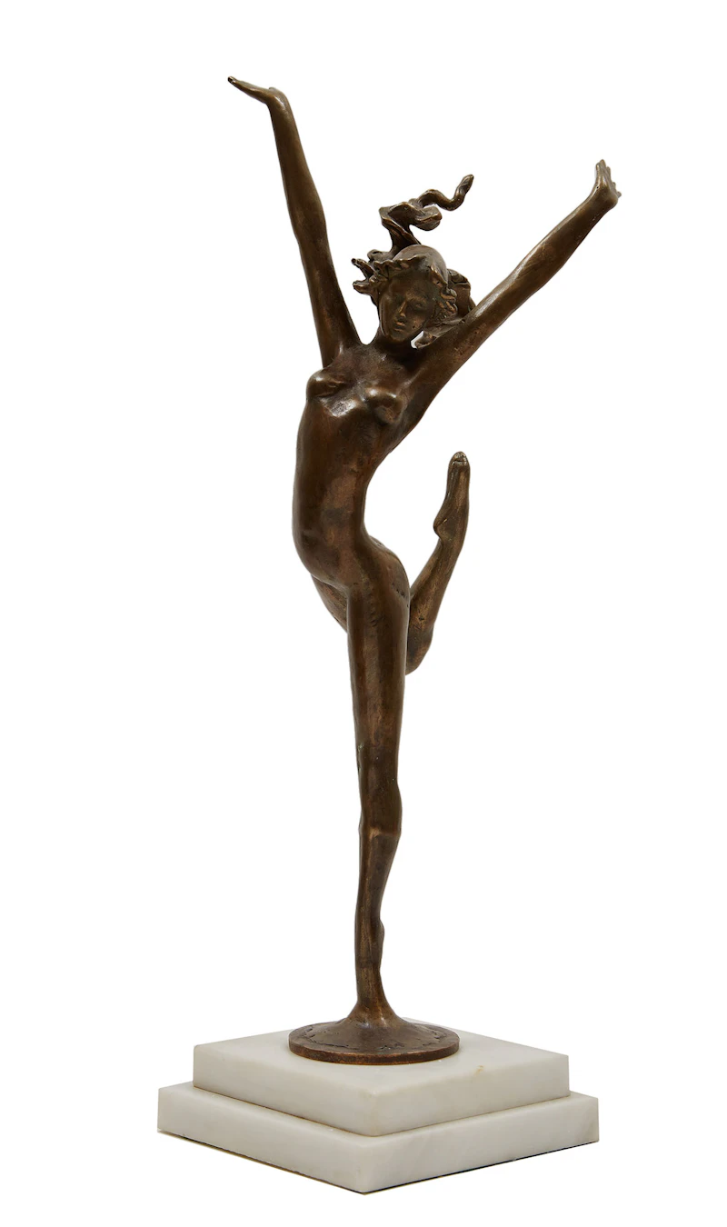 Pat Miele, Reaching Woman with Flowing Hair