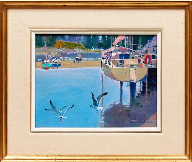 Robert Genn, Pattern, Pont Aven, Brittany, acrylic on canvas - view 2