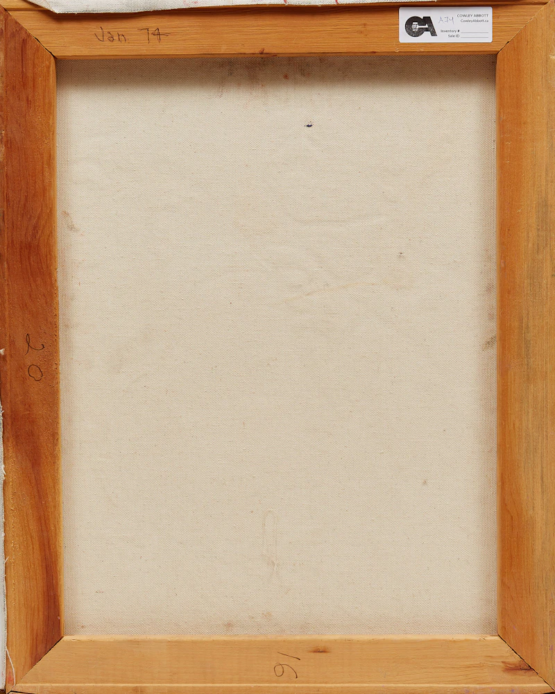 John Godfrey, Two Women, oil on canvas, 1974 - view 2