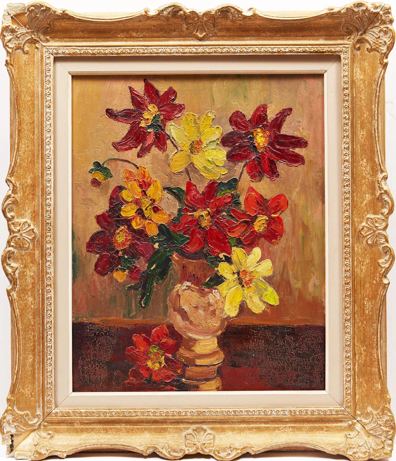 Albert Jacques Franck, Still Life , oil on board - view 2