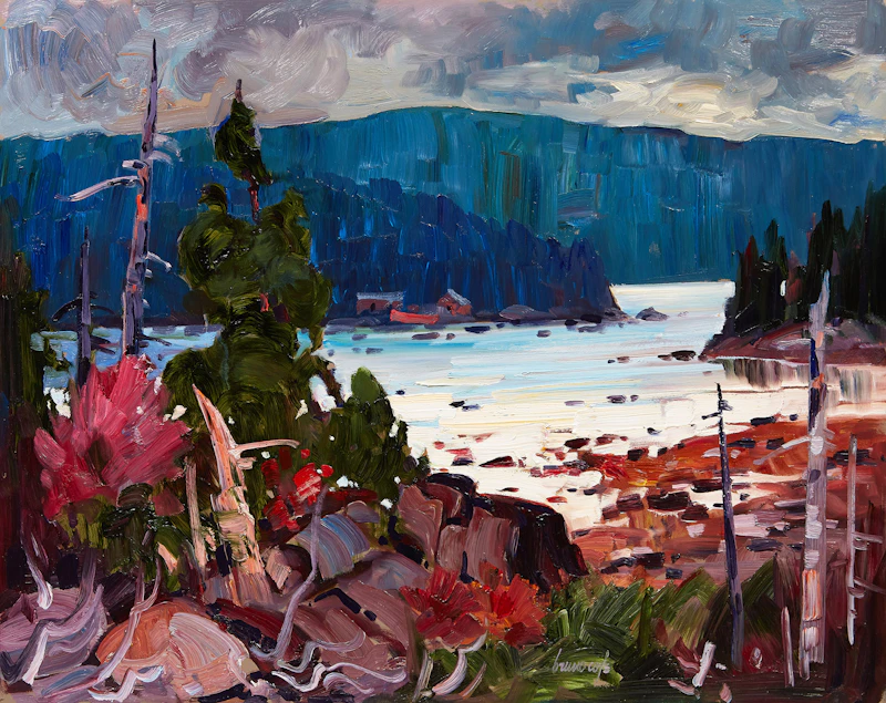 Lumiere sur la Ste Marguerite by Bruno Côté