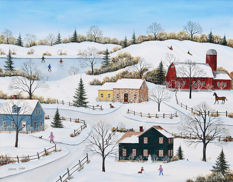 Quebec Winter by Sharon Mark