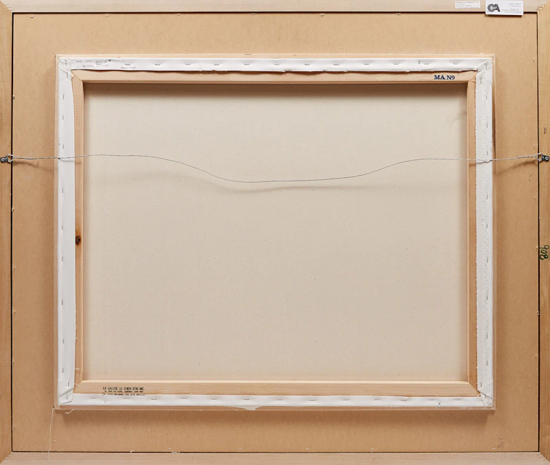 Sharon Mark, Quebec Winter, acrylic on canvas, 1999 - view 3