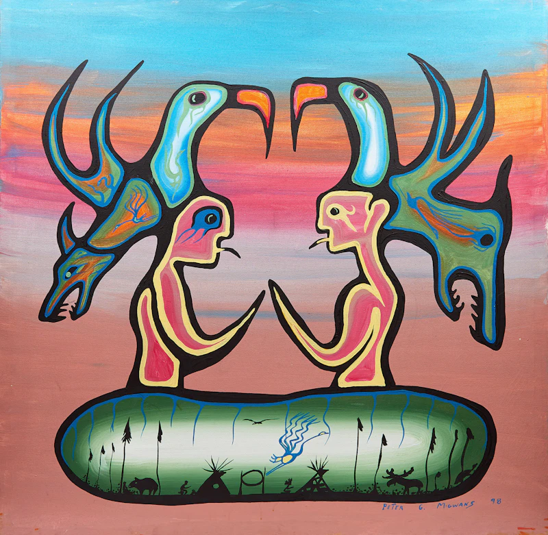 Two Birds by Peter Migwans
