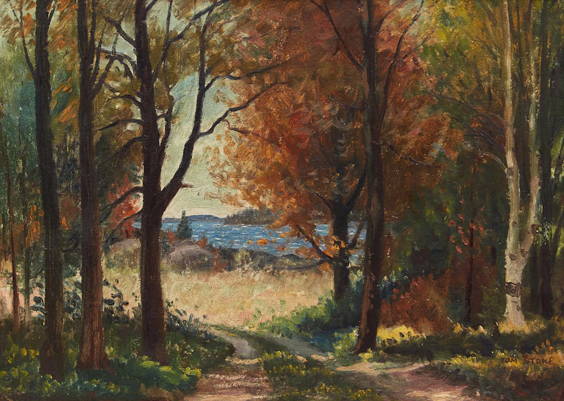 Early Autumn, Lake Rosseau by Thomas Albert Stone
