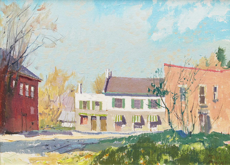 Ontario Village by George Franklin Arbuckle