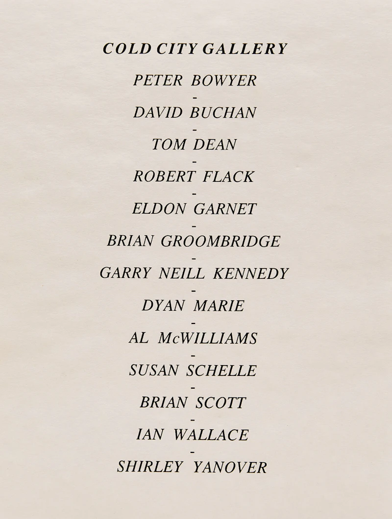 Assorted Artists, Cold City Gallery Portfolio, portfolio of thirteen artworks, 1989 - view 15