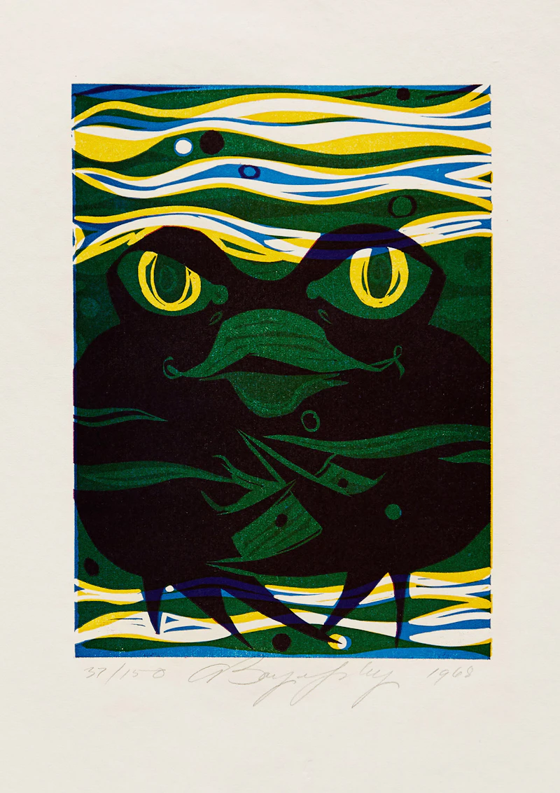 Aba Bayefsky, Legends Portfolio, portfolio of twelve colour block prints, 1968 - view 3