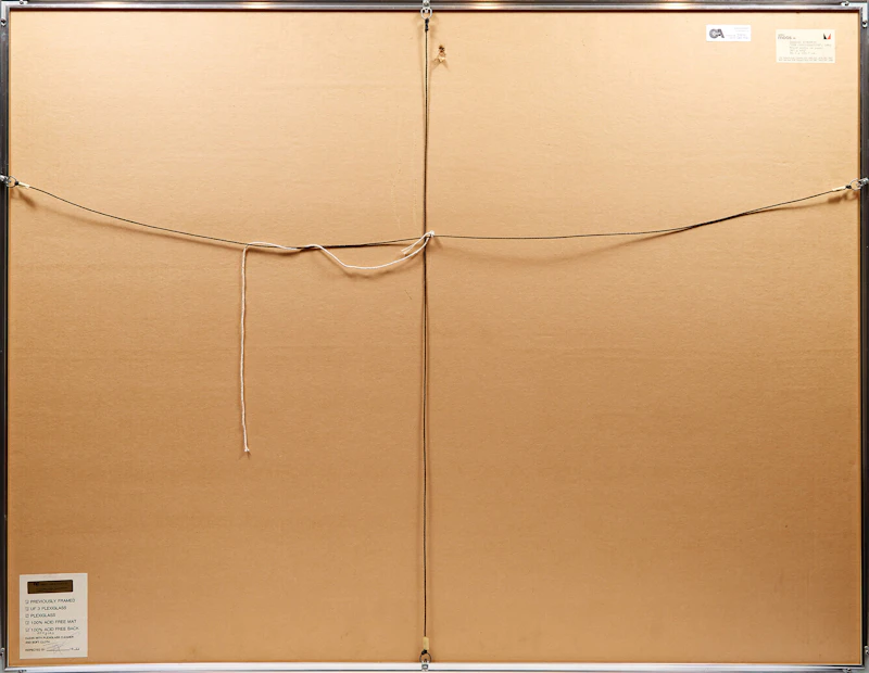 Charles Ringness, For Consideration, mixed media on paper, 1983 - view 3