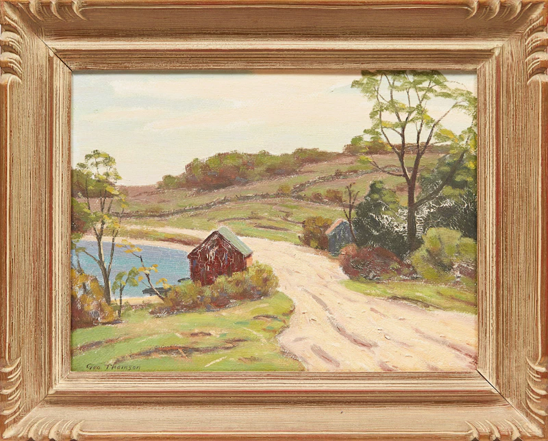 George Thomson, Along the West Shore, oil on masonite - view 2